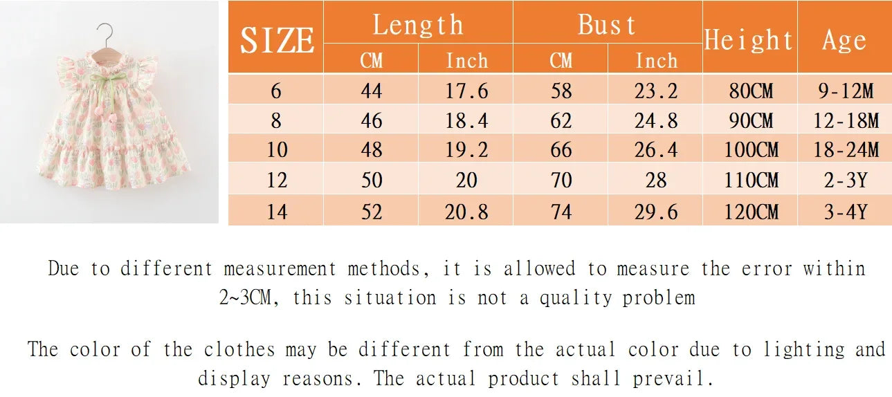 Cute Cartoon Rabbit Tulip Flower Girl Dress