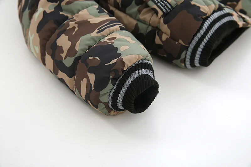 Baby Boys' Winter Coat – Warm Hooded Outerwear (2–6Y)