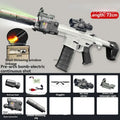 Ultra Shoppings SLR Nylon Toy Gun with water gel balls, electric airsoft rifle, ideal for CS games and outdoor combat for adults and boys.