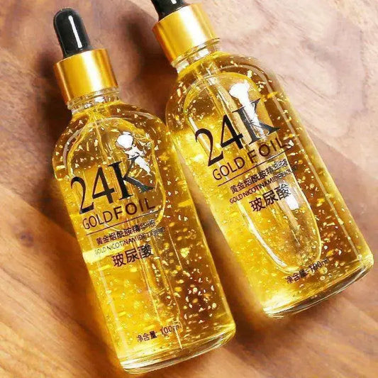 Luxury Lift: 24K Gold Hyaluronic Acid Anti-Aging Face Serum