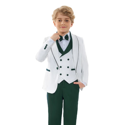 Boys’ Dresswear Outfit – 4-Piece Wedding & Birthday Formal Suit