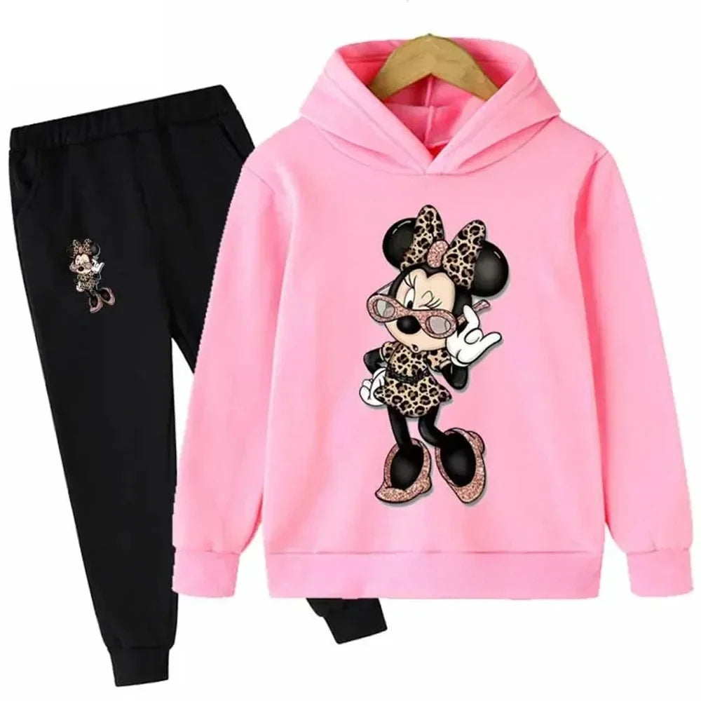 Minnie Mouse Kids' Hoodie Set: Adorable & Comfy Outfit