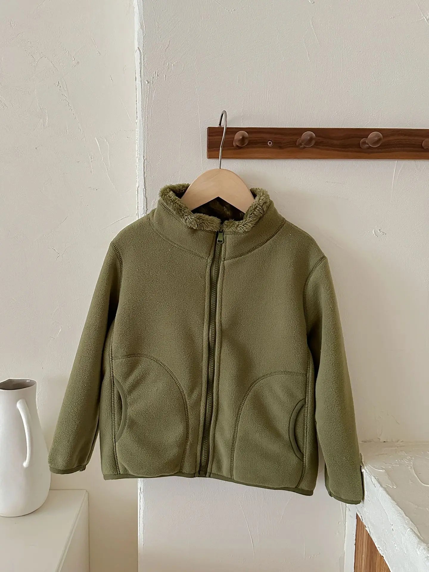 Thick Zipper Sweater for Boys & Girls – Cozy Style