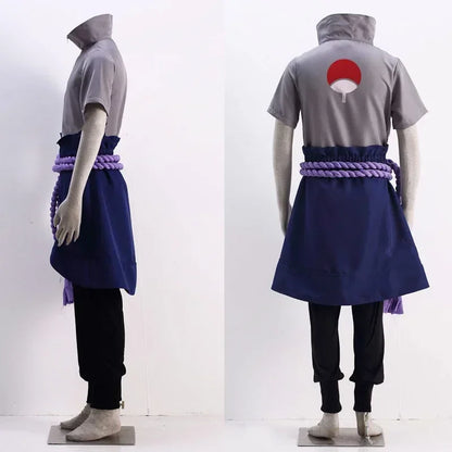 Step into the world of Naruto with this authentic Sasuke Hokage cosplay costume, designed for dedicated fans and cosplay experts