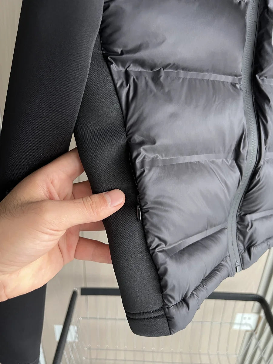 Cozy & Light: Winter Zip-Up Puffer for Women
