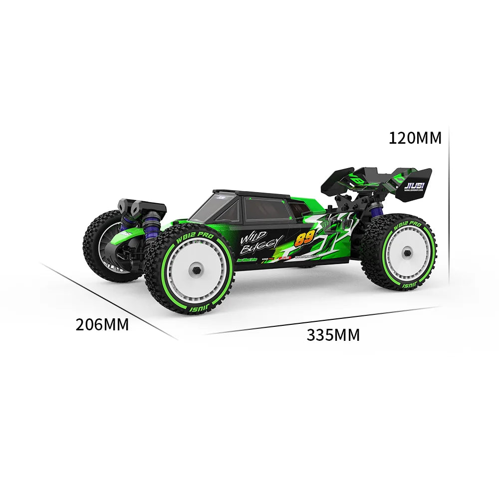 High-Speed 80KM/H RC Car – JIUSI WB12 PRO 4WD Off-Road Toy
