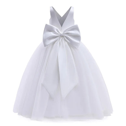 Elegant Girls Long Prom & Party Dress (5–14Y)