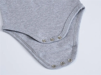 Short Sleeve Baby Bodysuit – Soft Cotton (0–24M)