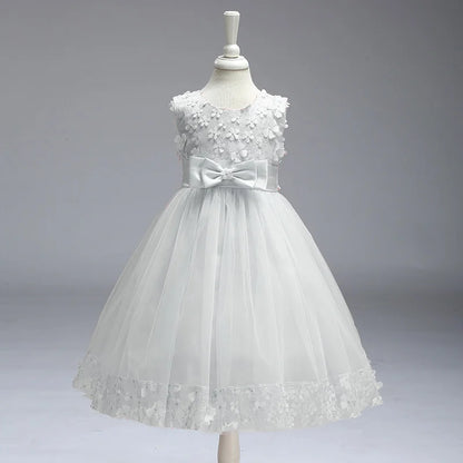 Girls' Wedding & Party Dress – Elegant Tulle Gown