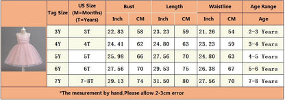 Girls Party Dress – Elegant Blue Sequin Gown