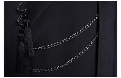 Demon Hunters Jinu Cosplay Suit – KPOP SAJA Boys Uniform for Men