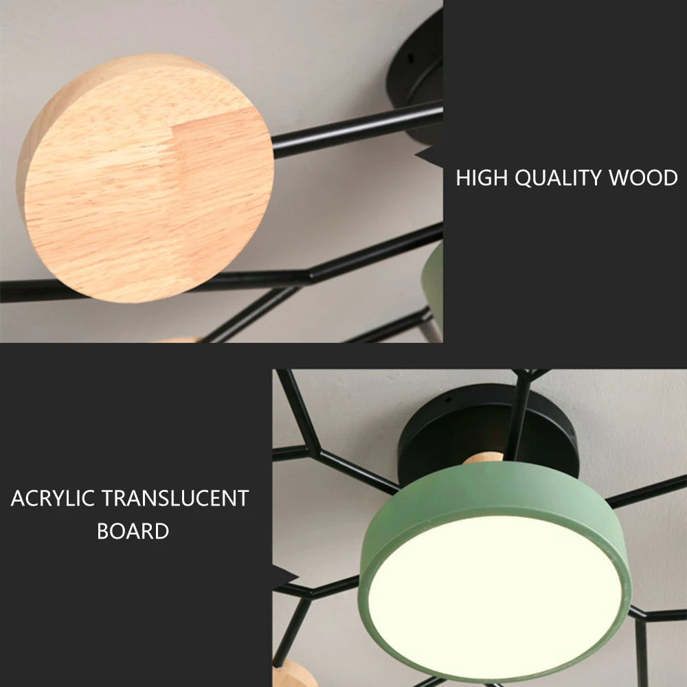 Modern LED Ceiling Lamp: Stylish Lighting for Homes, Hotels & Restaurants