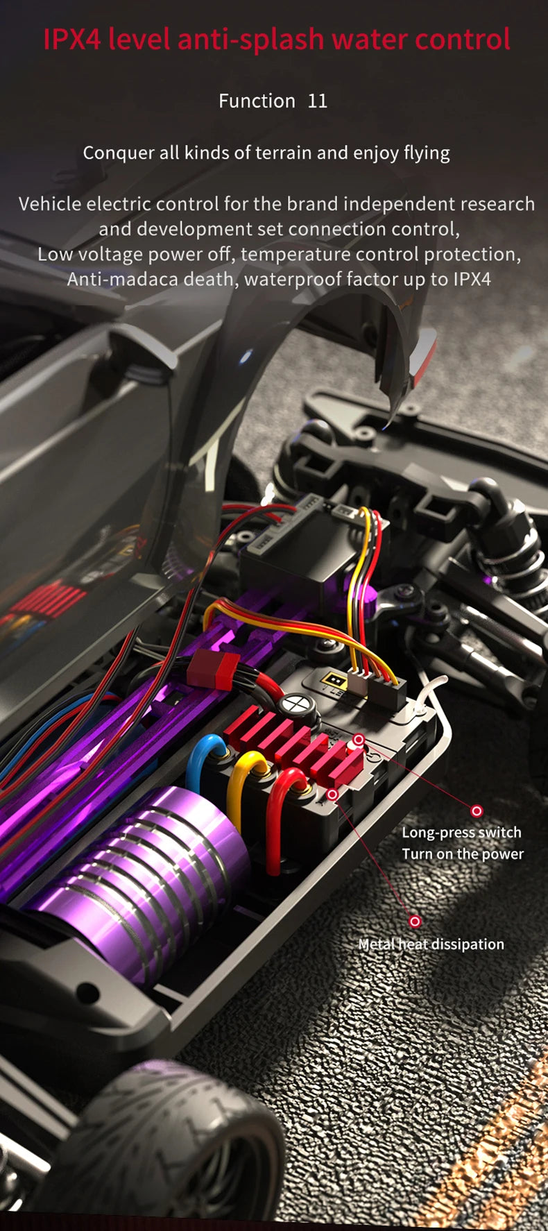 1:16 ZLL SG116 RC Car – Brushless 4WD Off-Road Drift Racing Toy