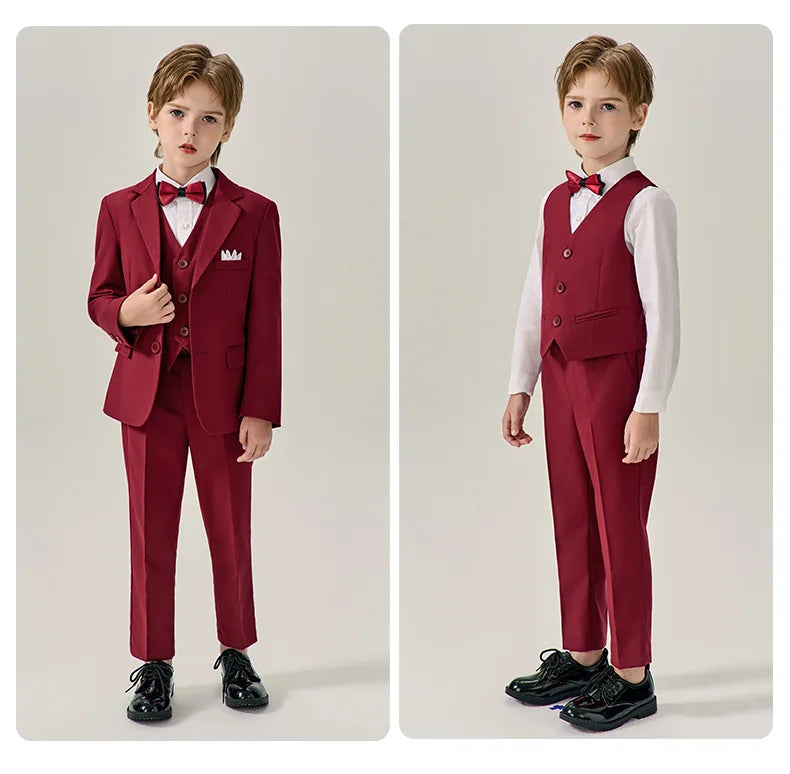 Children’s Green Party Suit – Wedding & Photography Dress Set