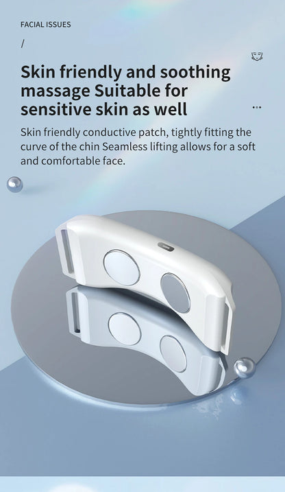 V-Face Lift: EMS Anti-Wrinkle Massager for Radiant Skin