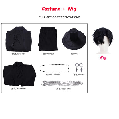 Demon Hunters Jinu Cosplay Suit – KPOP SAJA Boys Uniform for Men