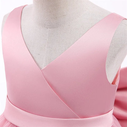 Elegant Girls Long Prom & Party Dress (5–14Y)