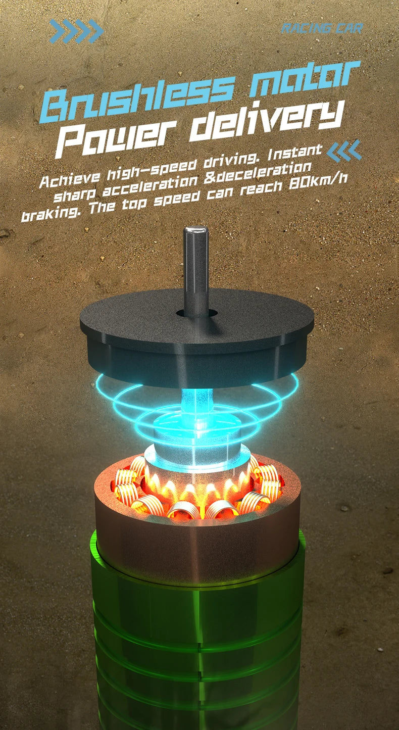 1:16 ZLL SG116 RC Car – Brushless 4WD Off-Road Drift Racing Toy