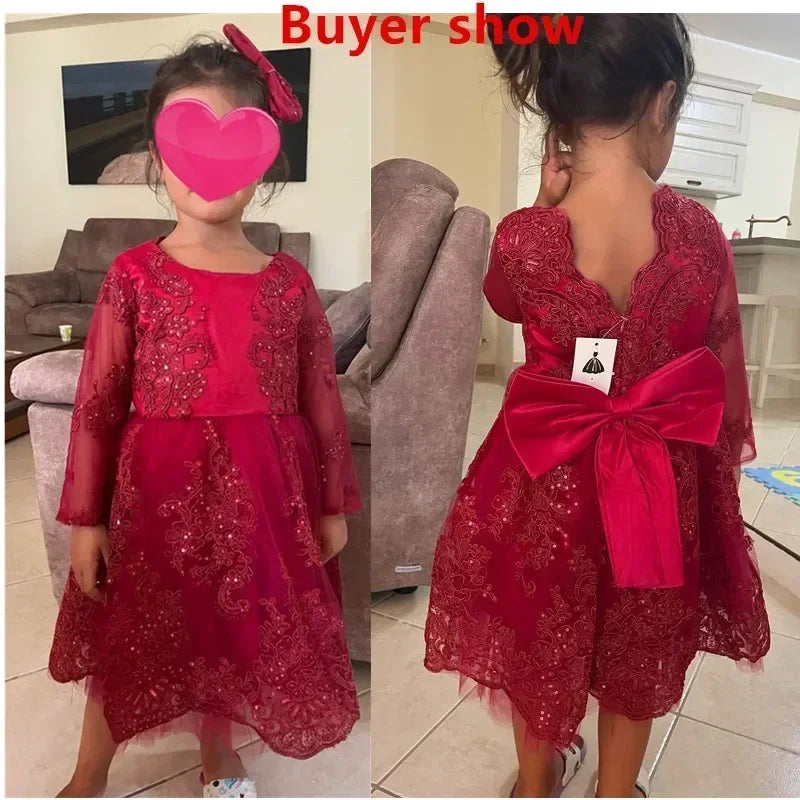 Baby Girl Formal Gown – Baptism to Christmas