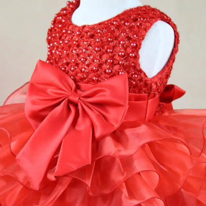 Baby Girl 1st Birthday Wedding Outfit