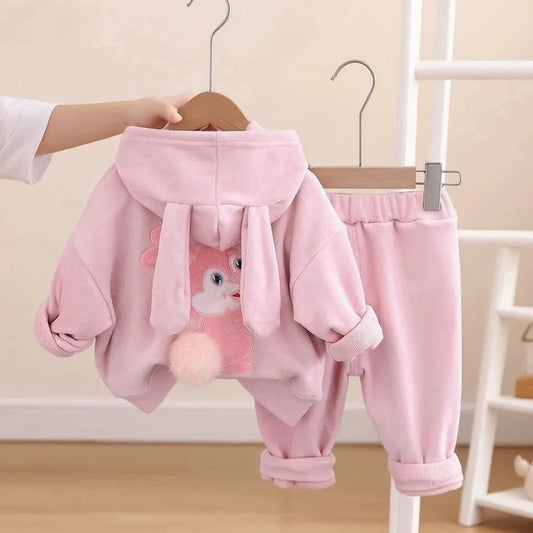 Baby Winter Clothing Set – Hoodie & Pants
