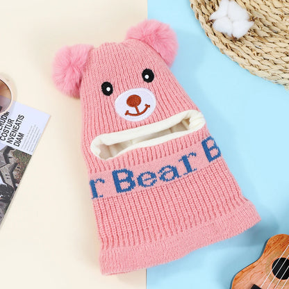 Toddler Bear Hat – Ear & Neck Protection