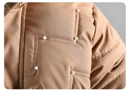 Kids’ Hooded Padded Coat – Thick & Cozy Winter Wear