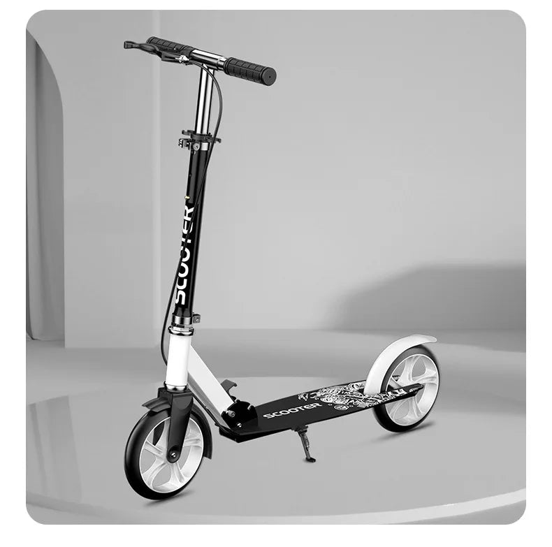 Foldable Two-Wheeled Scooter – Perfect for Kids, Teens, and Adults