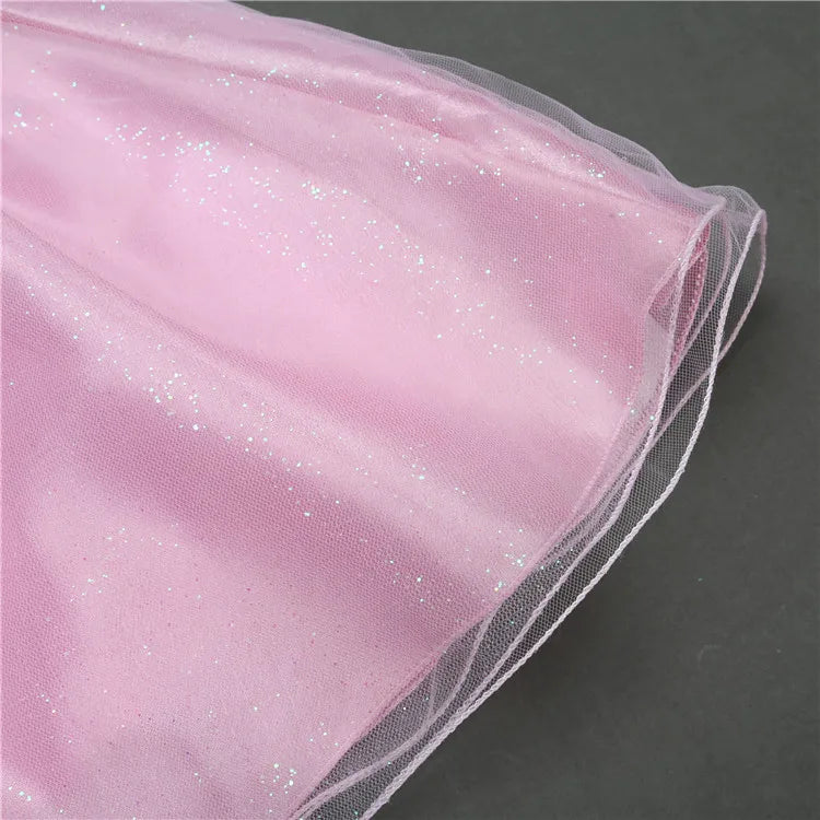 Princess Tutu Dress – Flower Sequins for Girls