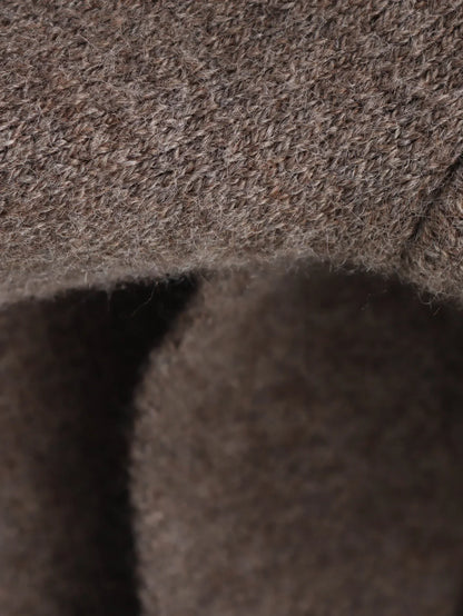 Autumn Chic: Knit Scarf Jacket for Women