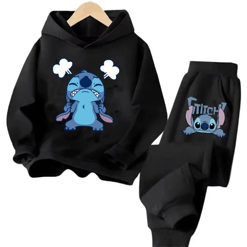 Kids' Stitch Anime Hoodie: Fun & Cozy for Cartoon Fans