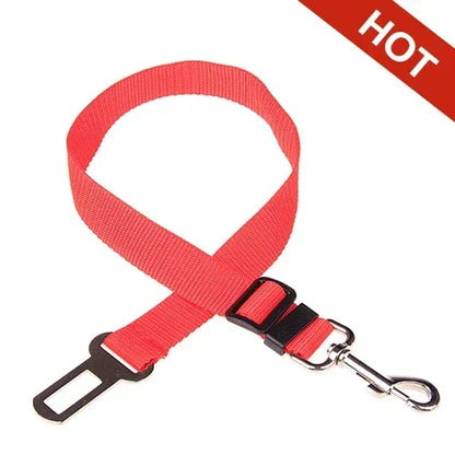 Adjustable Pet Car Seat Belt – Safety Harness for Dogs & Cats