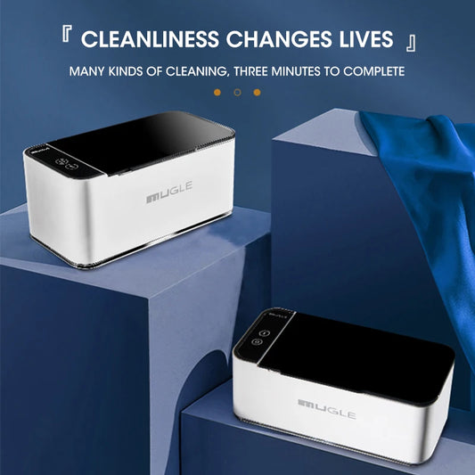 Powerful Ultrasonic Cleaner: Sparkle Your Jewelry, Glasses, and Watches