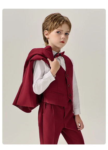 Children’s Green Party Suit – Wedding & Photography Dress Set