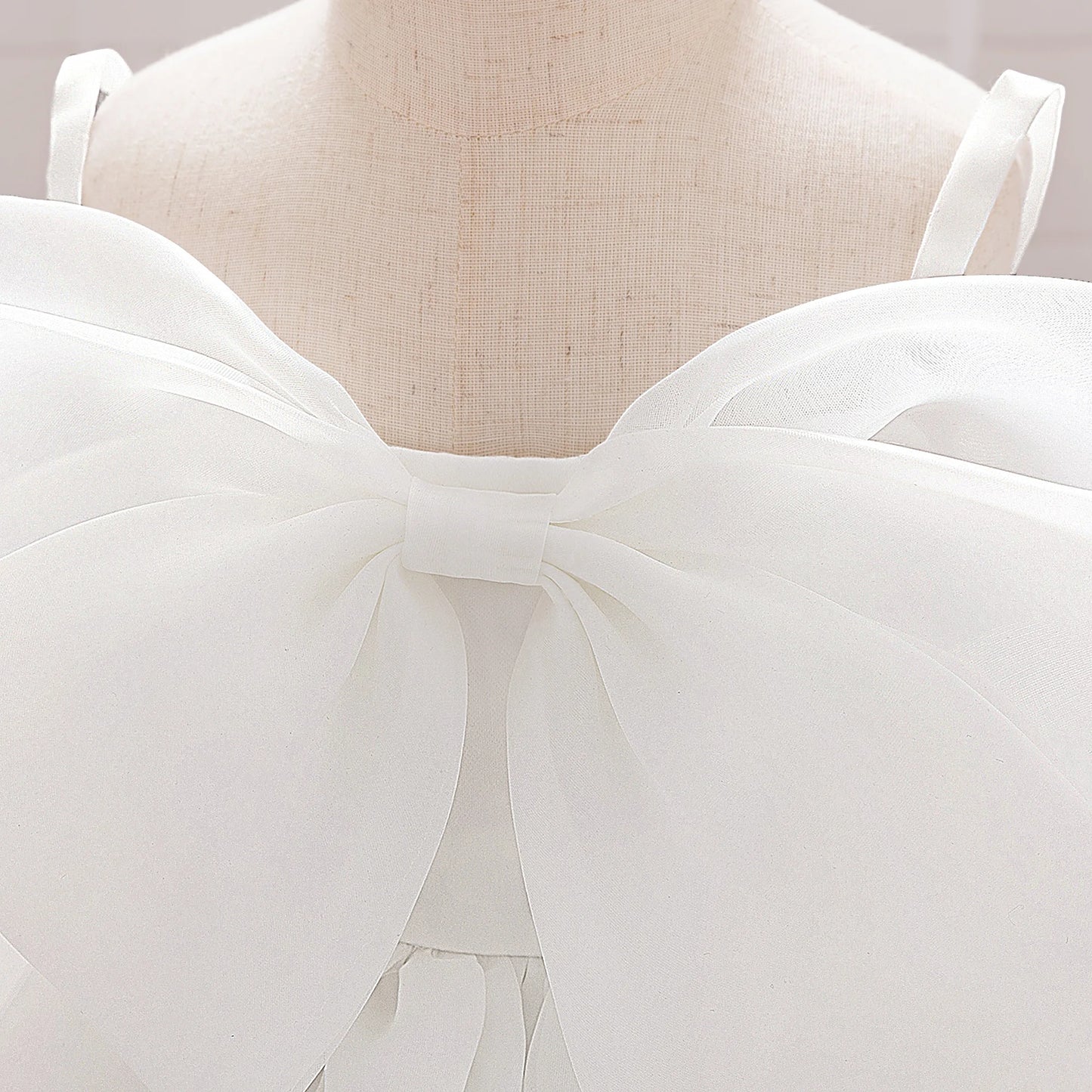 Baby Girl Baptism Dress – 1st Birthday Pink Gown