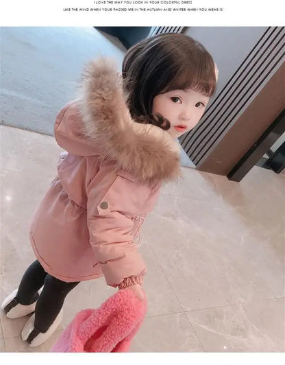 Children’s Thick Winter Jacket – Korean Fashion