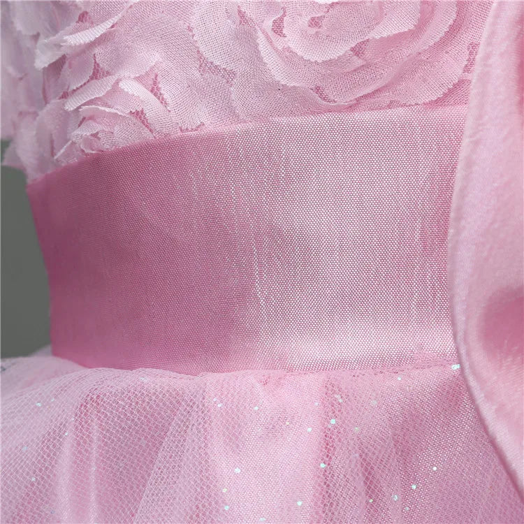 Princess Tutu Dress – Flower Sequins for Girls