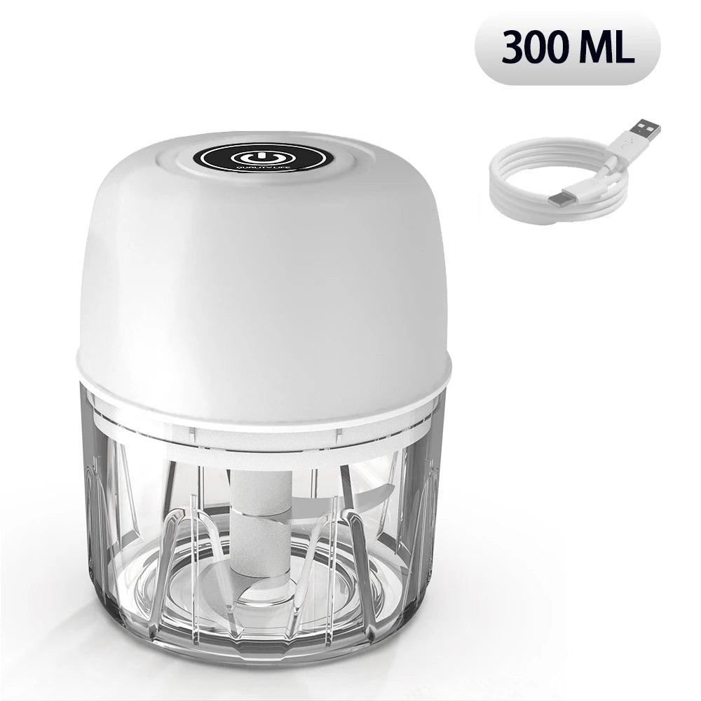 Mini Wireless Electric Food Chopper: Fast, Portable, Multifunctional