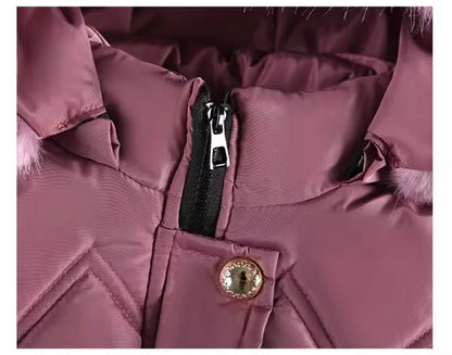 Kids’ Hooded Padded Coat – Thick & Cozy Winter Wear