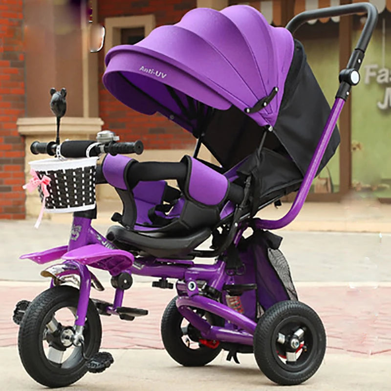 Children’s 3-Wheel Tricycle – Toddler Bike for Boys & Girls