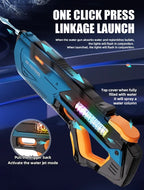 Full electric automatic water gun toy by Ultra Shoppings, portable for kids, perfect for summer beach outdoor water fights.