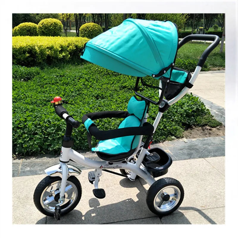 New Reversible Children's Tricycle – 3-in-1 Kids Bike & Scooter