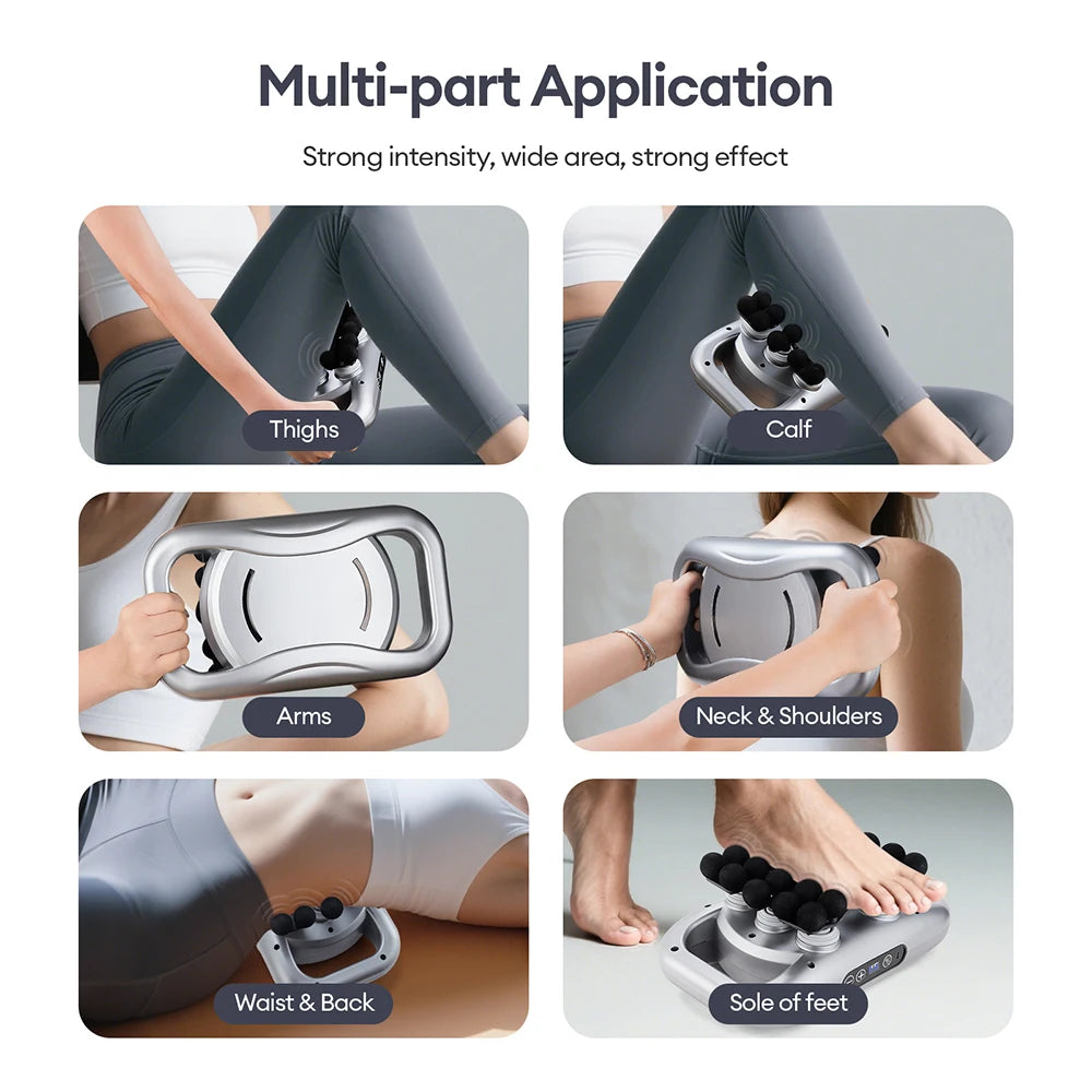 30-Level Pro Massage Gun: High-Frequency Full Body Fascia Tool - Ultra Shoppings