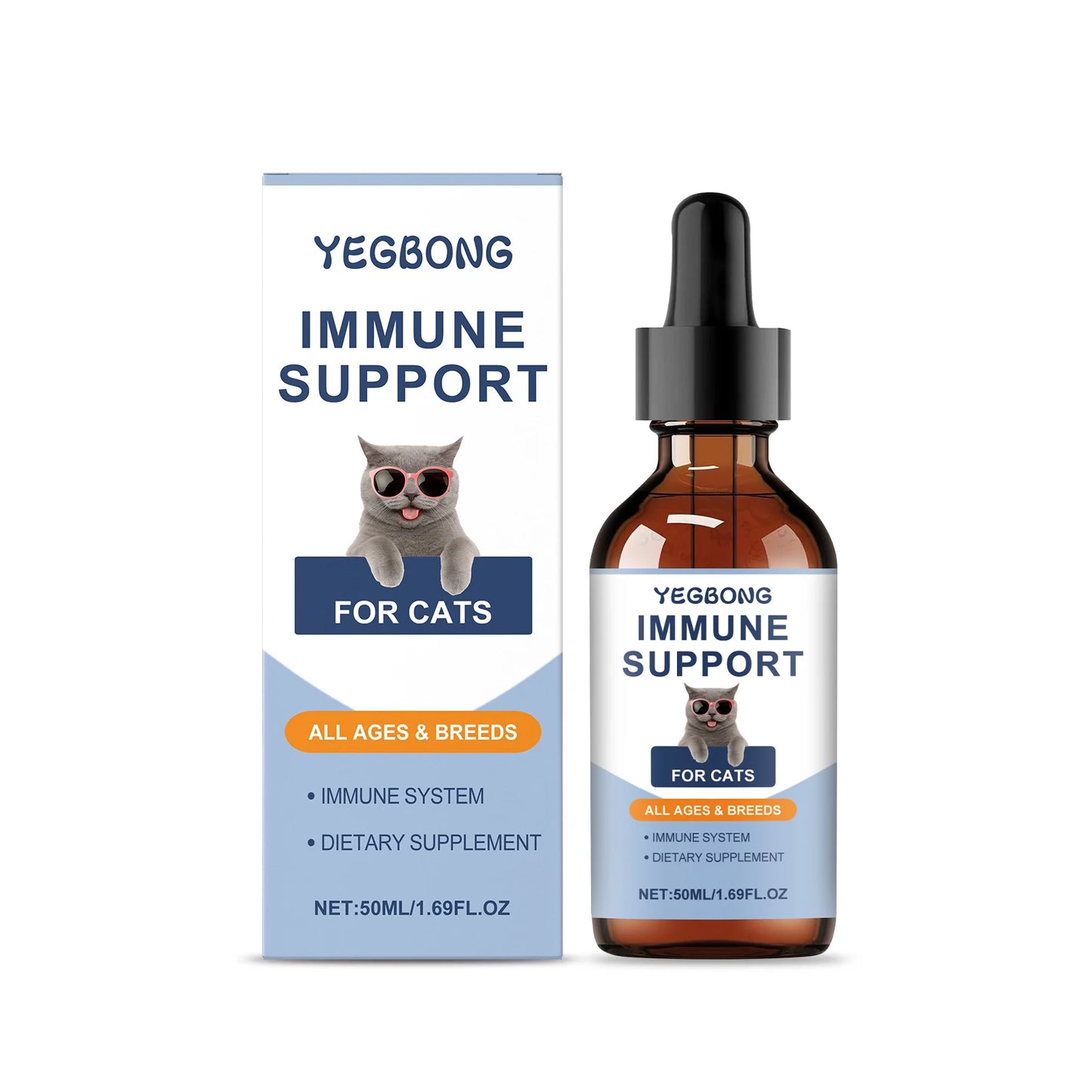 YEGBONG 50ml Cat Vitamin Supplement – Daily Nutrition & Recovery Support
