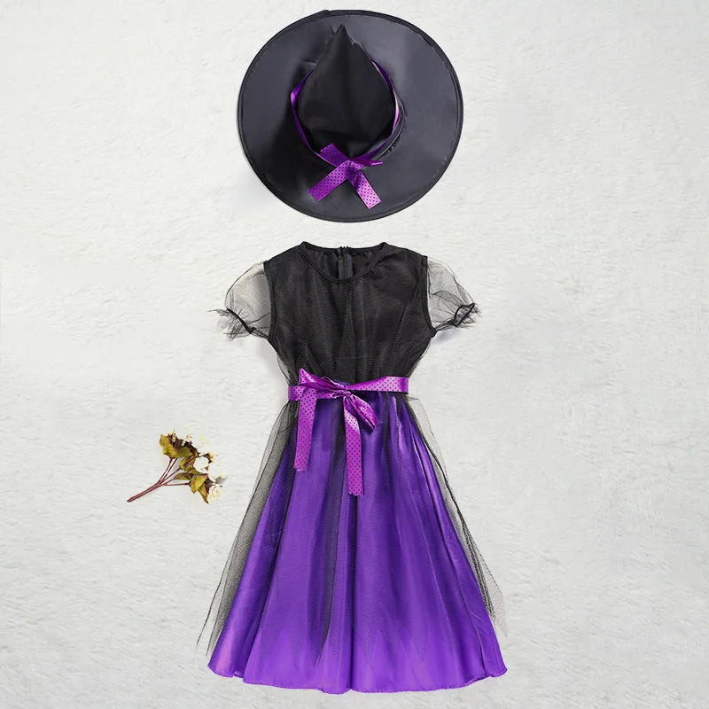 Enchanting Witch & Vampire Costume for Kids – Magic Awaits!