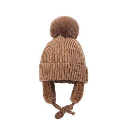Cozy Wool Knit Hat – Baby & Kids Winter Wear