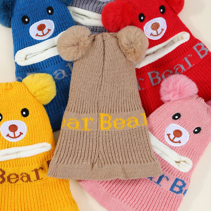 Toddler Bear Hat – Ear & Neck Protection