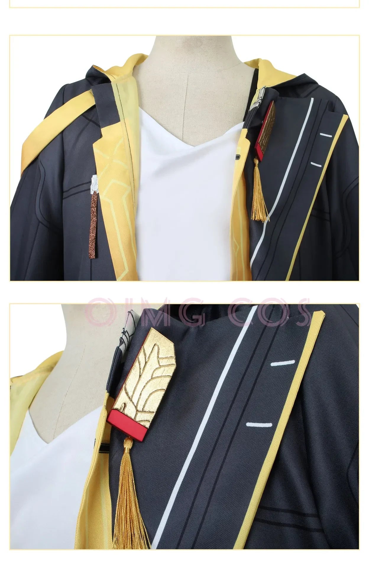 Men’s Trailblazer Cosplay Outfit – Honkai Star Rail Game Character Costume