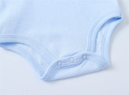 Short Sleeve Baby Bodysuit – Soft Cotton (0–24M)