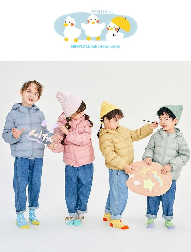 Kids’ Lightweight Duck Down Jacket – Fall & Winter
